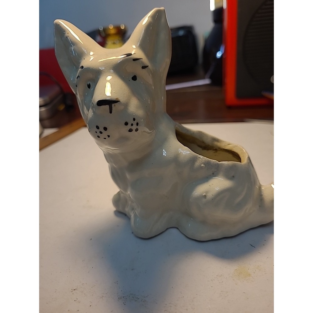Scottie Dog Planter